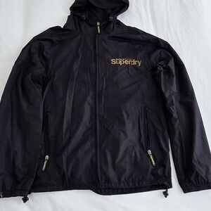 Superdry Men's Black Windbreaker